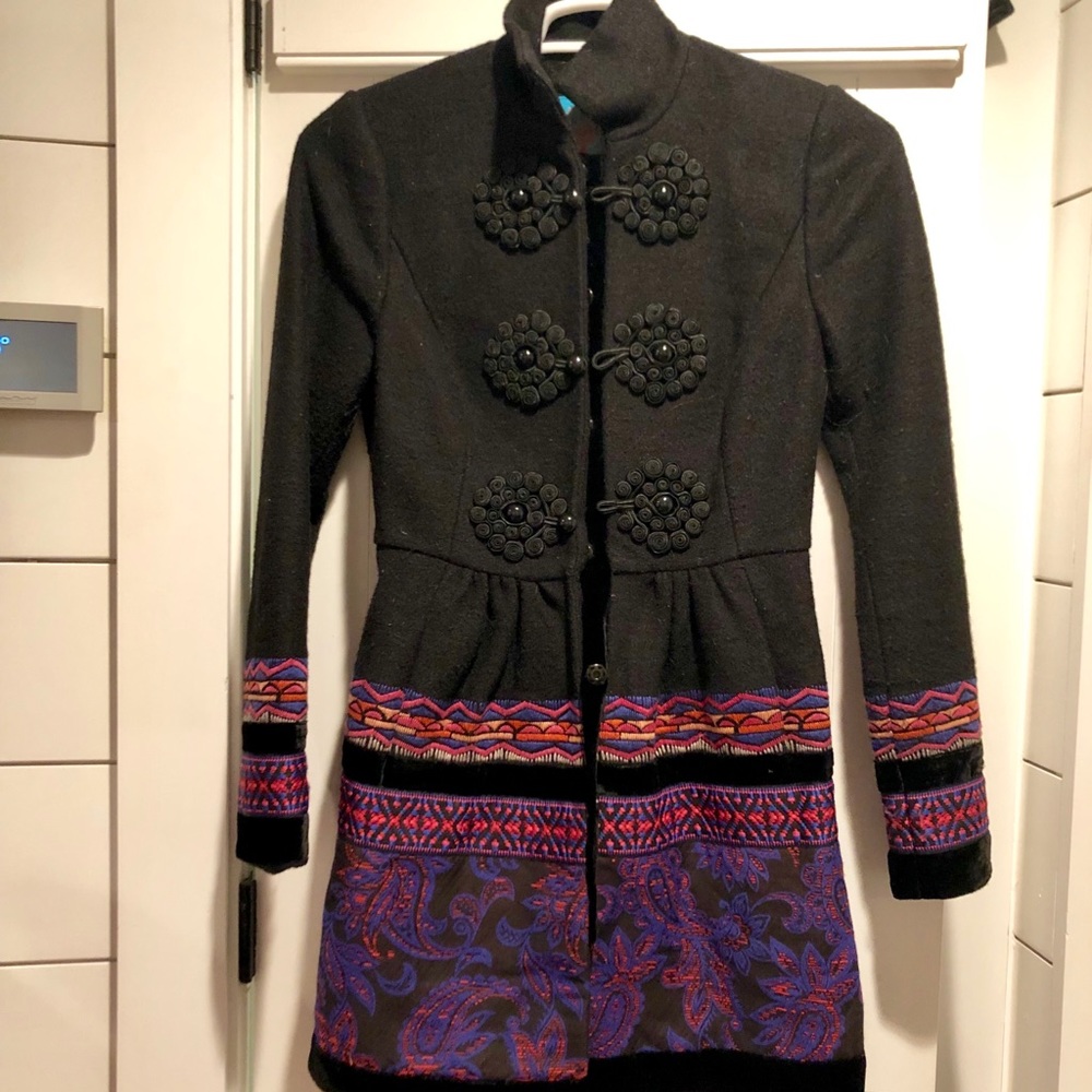 Anthropologie Plenty by Tracy Reese Coat Size 2